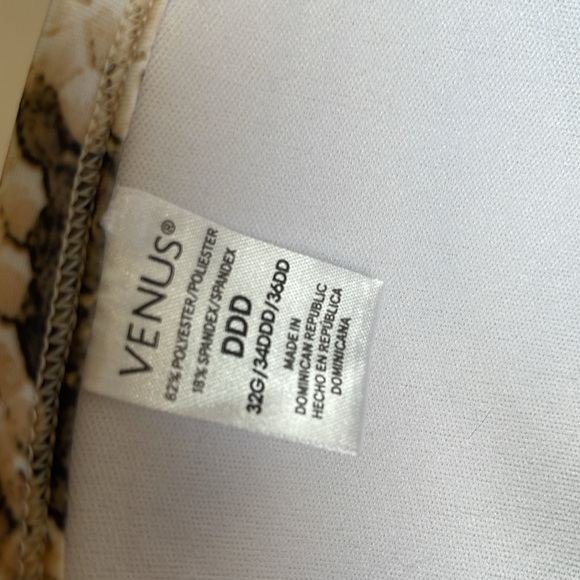 Venus enhancer push up triangle top-no bottoms - Picture 3 of 4